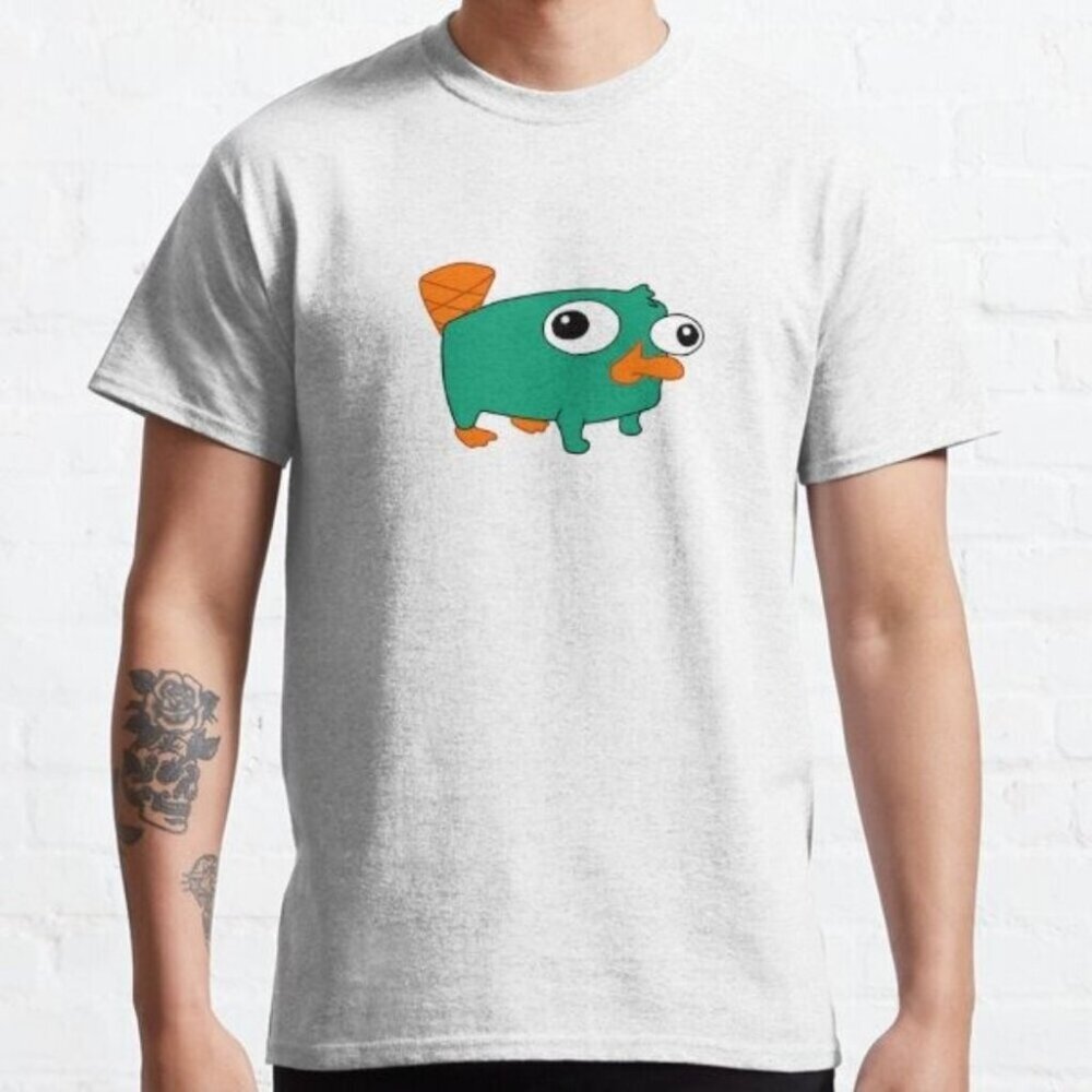 Baby Perry The Platypus Cartoon Fan Classic Unisex Graphic T-Shirt 166